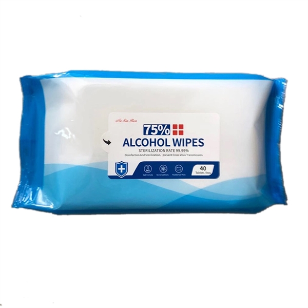 40 PCS 75% Alcohol Wipes - Image 3