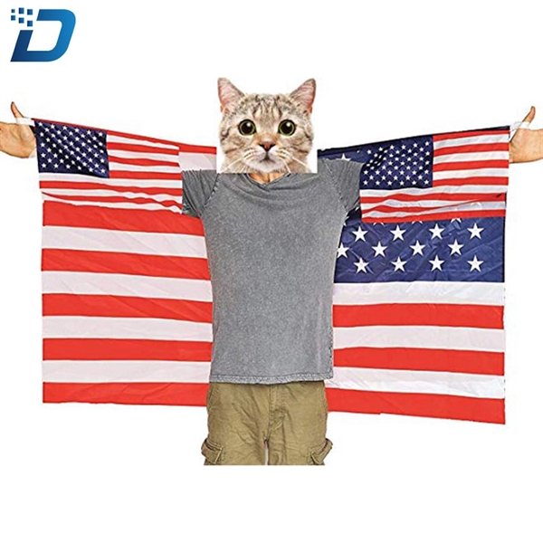 USA  Independence Day Body Fan Flag - Image 2
