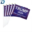 2020 Trump Handheld Mini Slogan Flag