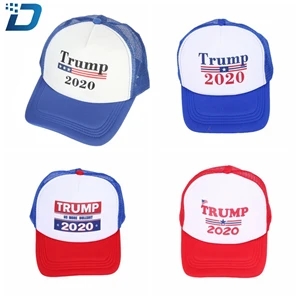 2020 US Trump Campaign Advertising Mesh Baseball Cap