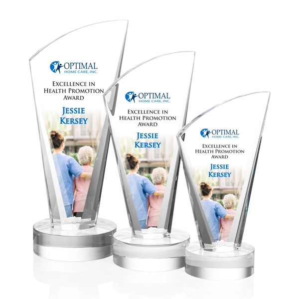 Brampton Award - Clear/VividPrint™ - Image 1