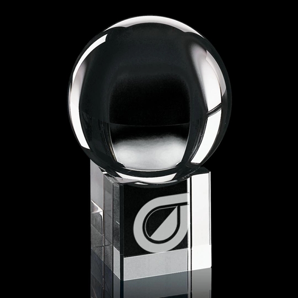 Optical Sphere Award on Cube Base - Image 3