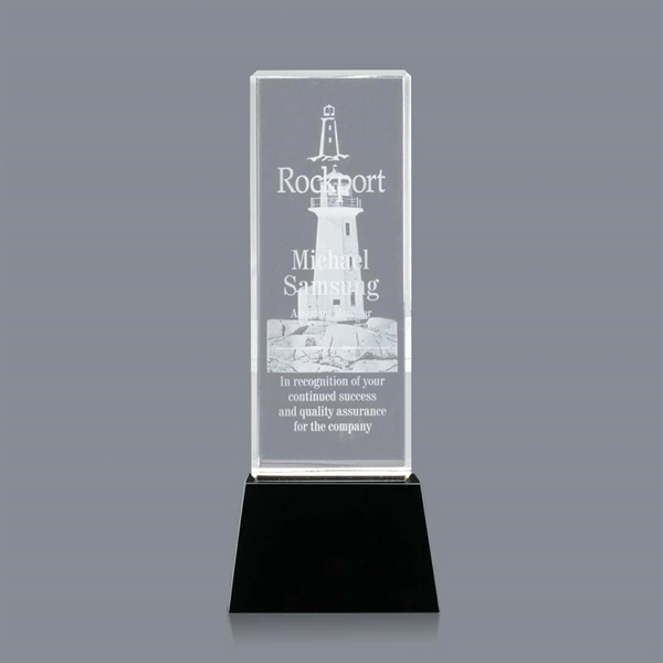 Robson 3D Award on Base - Black - Image 2