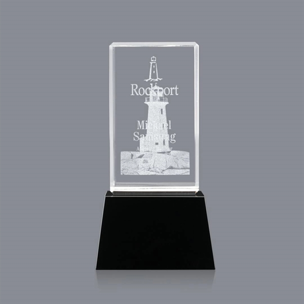 Robson 3D Award on Base - Black - Image 3