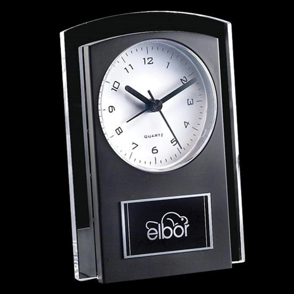 Mallory Clock - Black - Image 1
