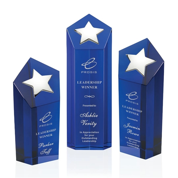 Dorchester Star Award - Blue/Silver - Image 1