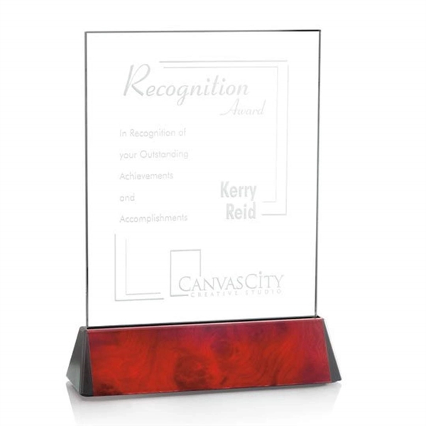 Sierra Rectangle Award - Burlwood - Image 2
