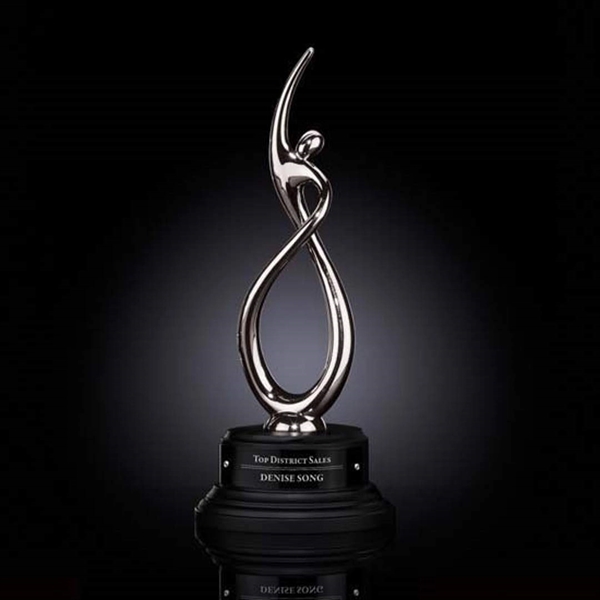 Continuum Award on Ebony - Silver - Image 2