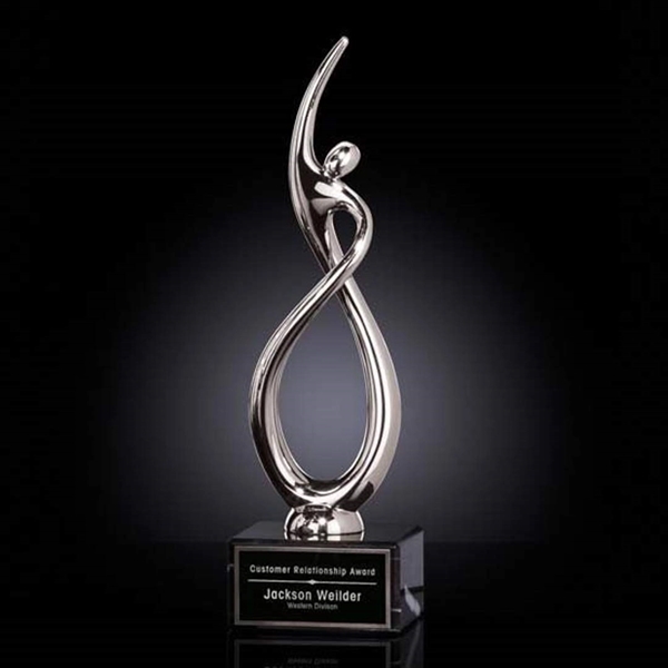 Continuum Award on Marble - Silver - Image 2