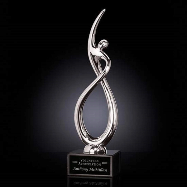 Continuum Award on Marble - Silver - Image 3