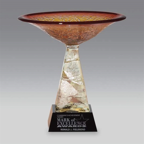 Giza Bowl Award on Black - Image 2