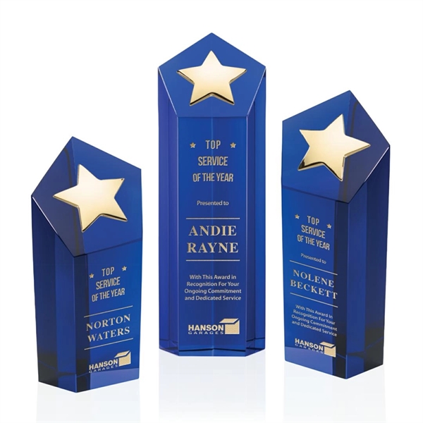 Dorchester Star Award - Blue/Gold - Image 1