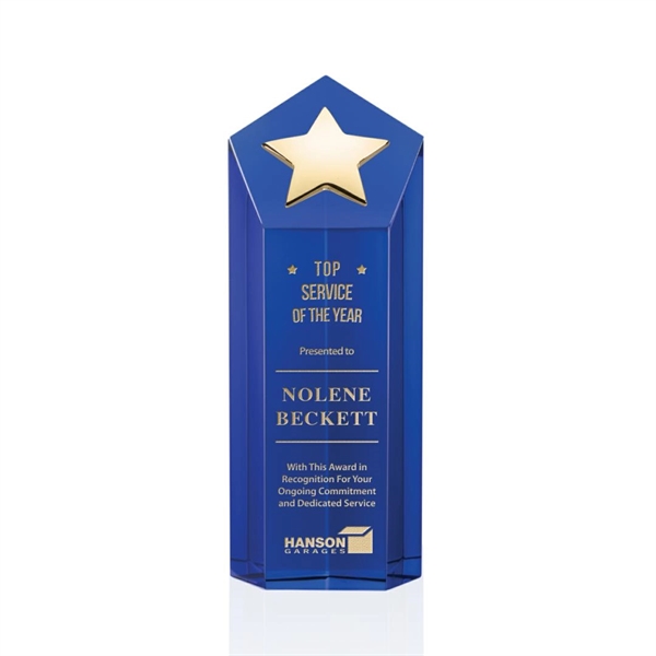 Dorchester Star Award - Blue/Gold - Image 3