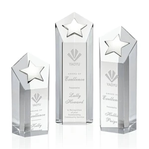 Dorchester Star Award - Clear/Silver