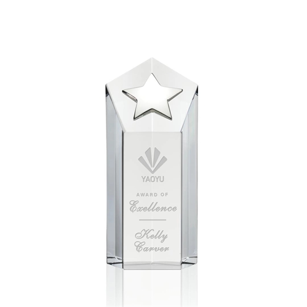 Dorchester Star Award - Clear/Silver - Image 2