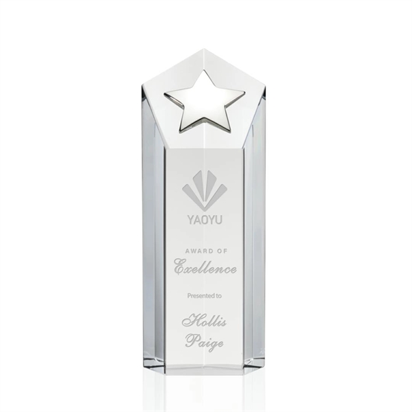 Dorchester Star Award - Clear/Silver - Image 3