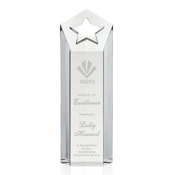 Dorchester Star Award - Clear/Silver - Image 4