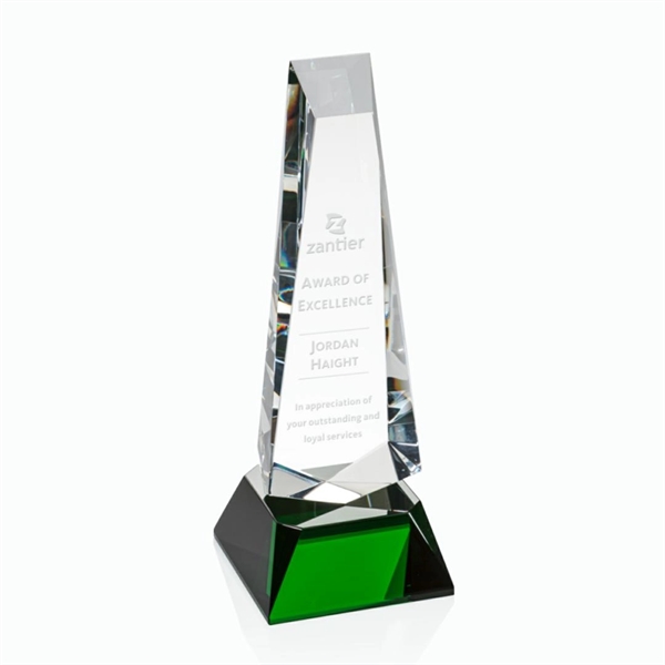 Rustern Obelisk Award - Green - Image 2