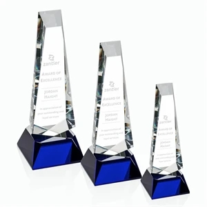 Rustern Obelisk Award - Blue
