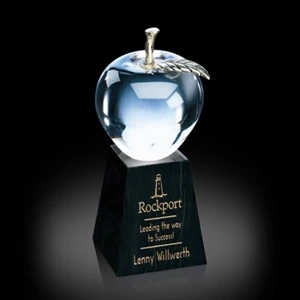 Apple Award on Tall Marble