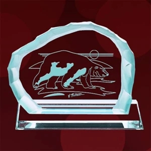 Polar Bear Award on Base - Jade