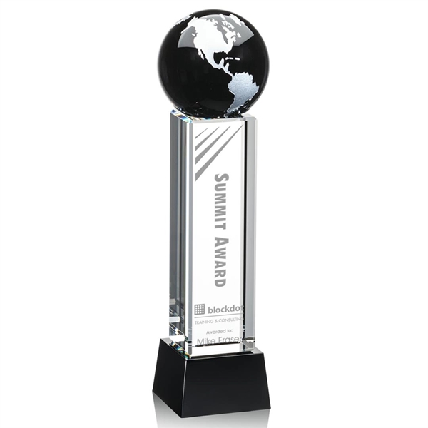 Luz Globe Award - Black with Base - Image 7