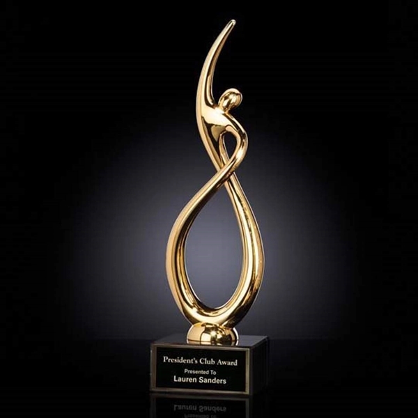 Continuum Award on Marble - Gold - Image 3