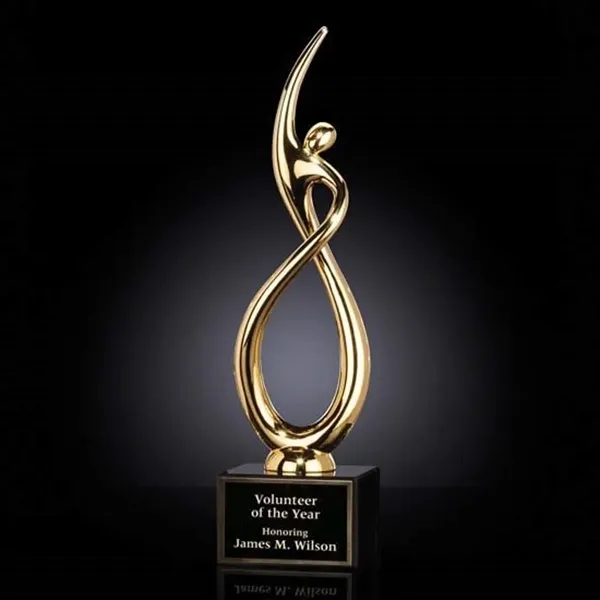 Continuum Award on Marble - Gold - Image 4