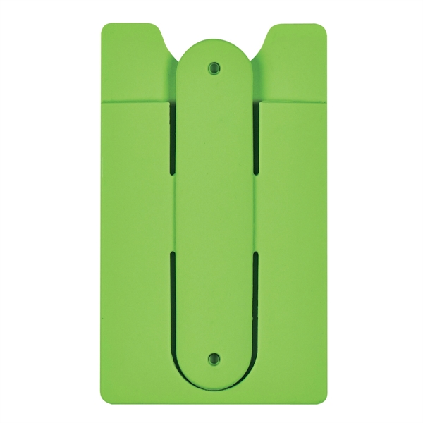 Silicone Phone Wallet with Stand - Image 11