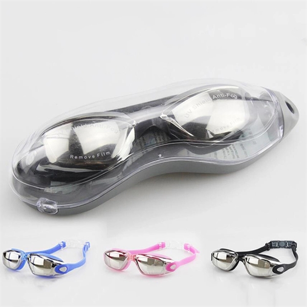Swimming Goggles With Electroplated Lens     - Image 1