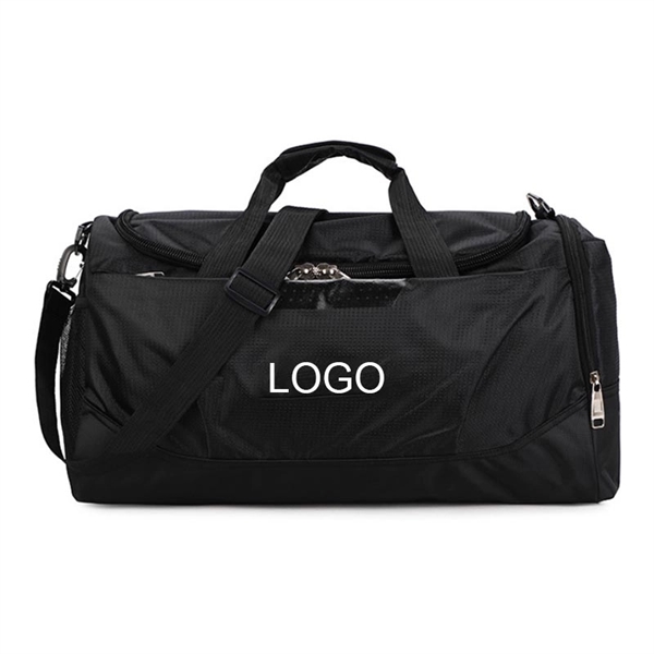 Sports Gym Bag with Shoes Compartment Travel Duffel Bag  - Image 3