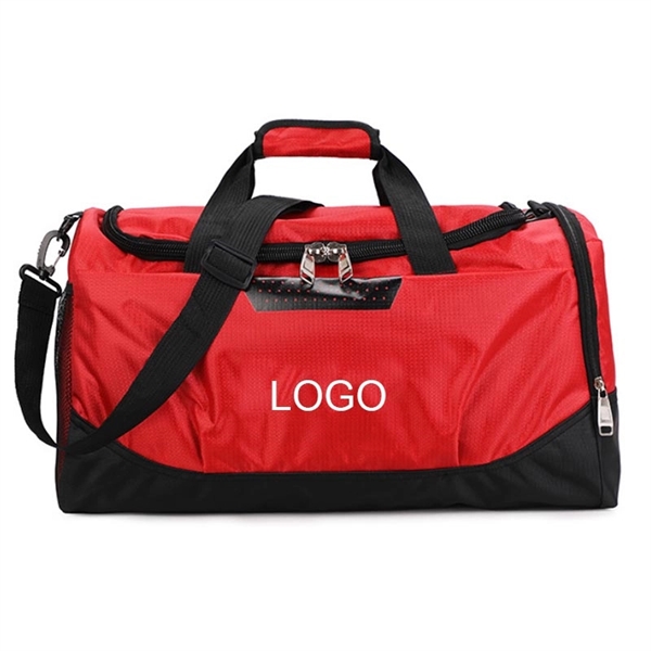 Sports Gym Bag with Shoes Compartment Travel Duffel Bag  - Image 4