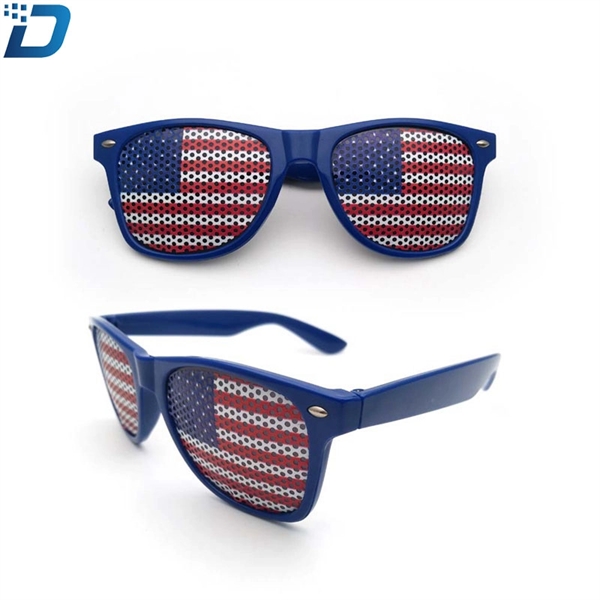 sunglasses, woman sunglasses, man sunglasses, USA flag sungl - Image 4