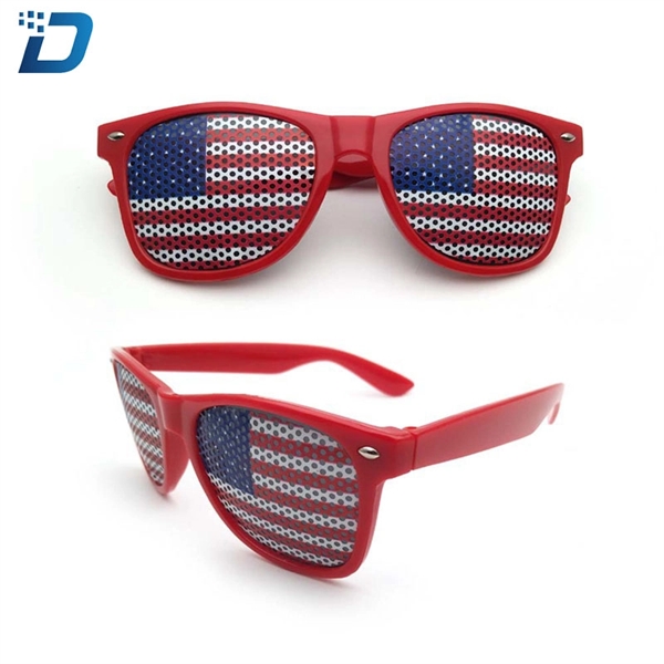 sunglasses, woman sunglasses, man sunglasses, USA flag sungl - Image 5