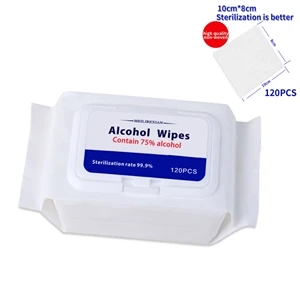 Hand Wipes - 75% Alcohol Sanitizing Wipes 120pcs