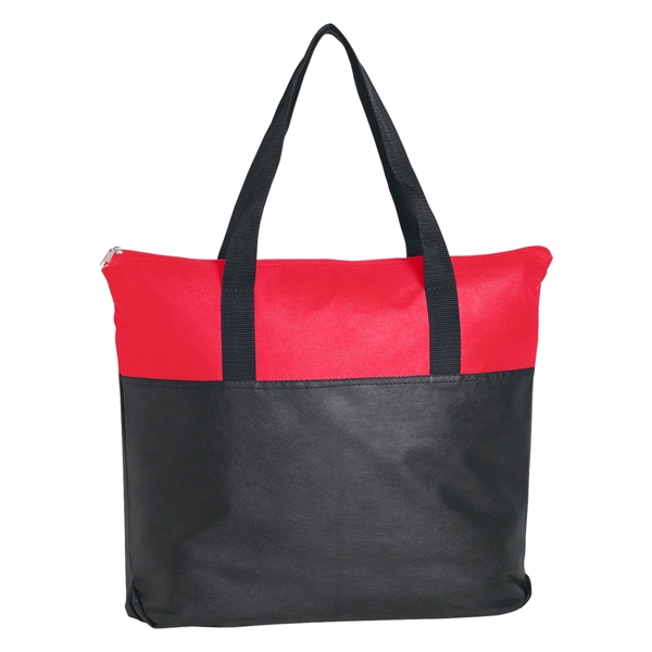 Non-Woven Zippered Tote Bag - Image 12