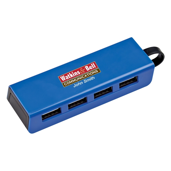 4-Port Traveler USB Hub With Phone Stand - Image 10