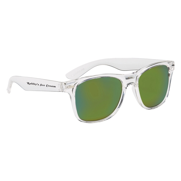 Crystalline Mirrored Malibu Sunglasses - Image 15
