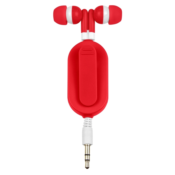 Retractable Reflective Earbuds - Image 5