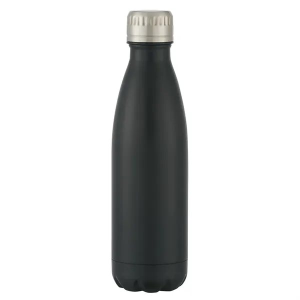 16 Oz. Matte Black Swiggy Stainless Steel Bottle - Image 3