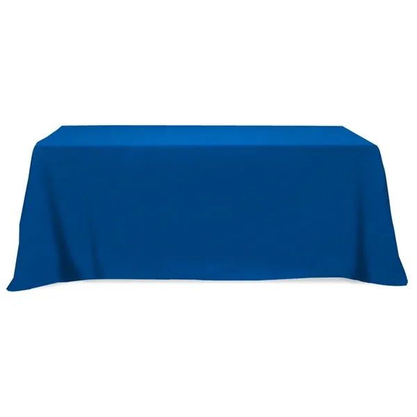 Flat Poly/Cotton 3-sided Table Cover - fits 8' table - Image 12