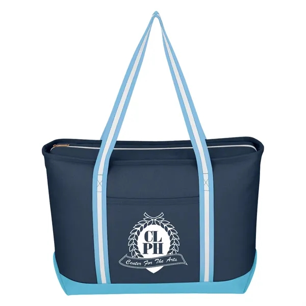 Large Cotton Canvas Admiral Tote Bag - Image 17