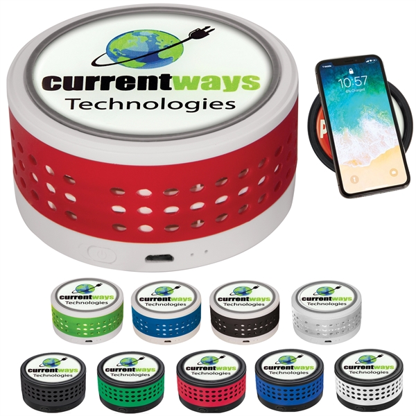 Wireless Charger w/ Bluetooth Speaker - Image 1