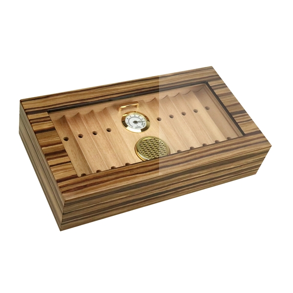 Braydon Lacquer Humidor with 10 Cigar Bed - Image 2