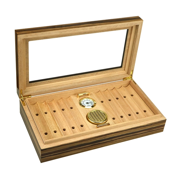 Braydon Lacquer Humidor with 10 Cigar Bed - Image 3