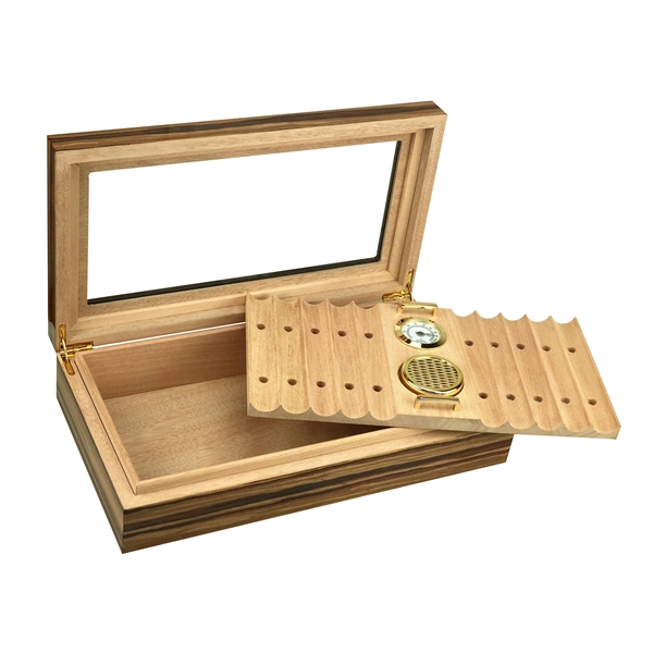 Braydon Lacquer Humidor with 10 Cigar Bed - Image 4