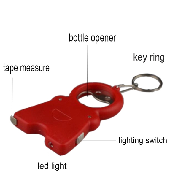 Multi-functional Bottle Opener Key Chain     - Image 3