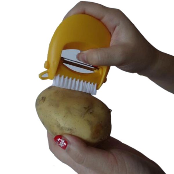 Multi-purpose Peeler With Brush - Image 4