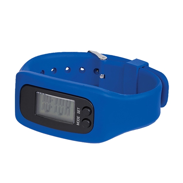 Digital LCD Pedometer Watch In Case - Image 7