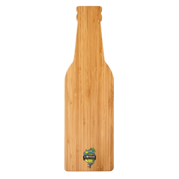 Beer Bottle Bamboo Cutting Board - Image 4